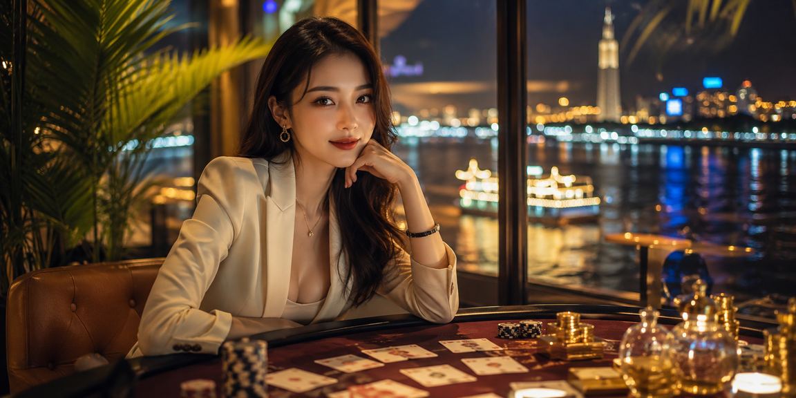 Giao diện Baccarat trực tuyến theo phong cách Mekong tại sxtt